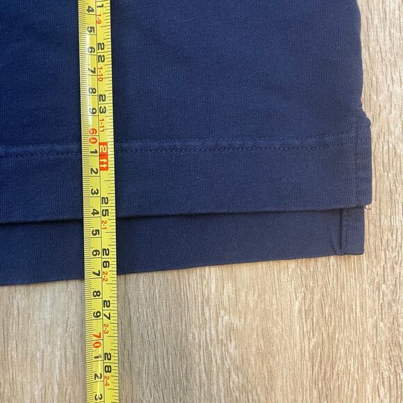 Nike Men’s Colorblock T-Shirt Blue Navy Gray Medium CJ4296-410 Crewneck Cotton - Picture 7 of 9